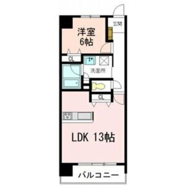ハピネス城北の間取り写真