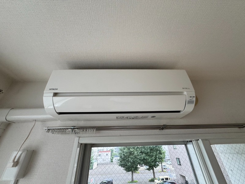 その他設備　エアコンがありますので夏でも快適に過ごせます！