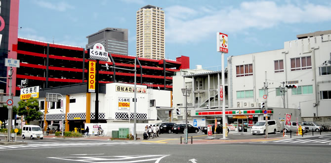 コンビニ　サンクス 浪速敷津東店（コンビニ）まで138m