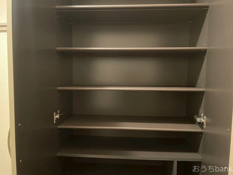 その他設備　シューズボックスの中の様子です。