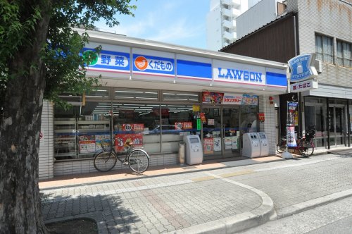 コンビニ　ローソン 浪速大国二丁目店（コンビニ）まで456m