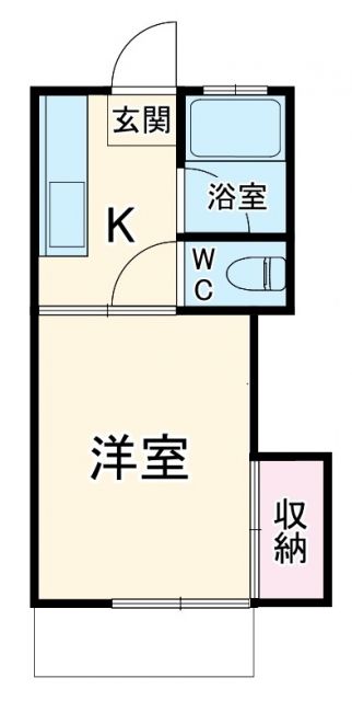 フォレストクラス東海大学前の間取り写真