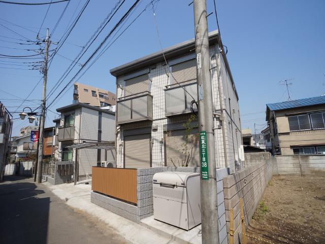 建物外観　西武多摩川線多磨駅から徒歩２分の立地☆