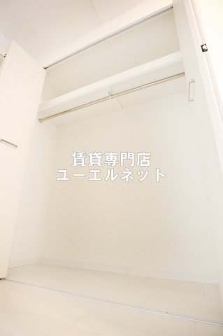 収納　クローゼット付きでお部屋もスッキリ♪