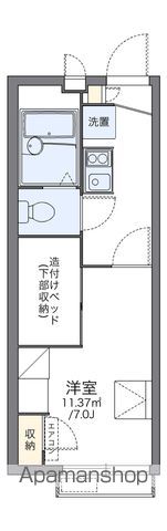 レオパレス森小路の間取り写真