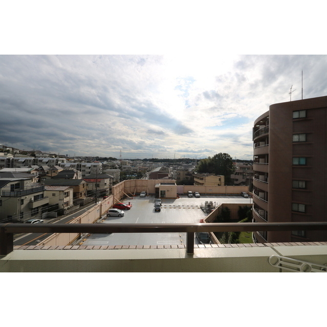 眺望　前面開けており日当たり良好！