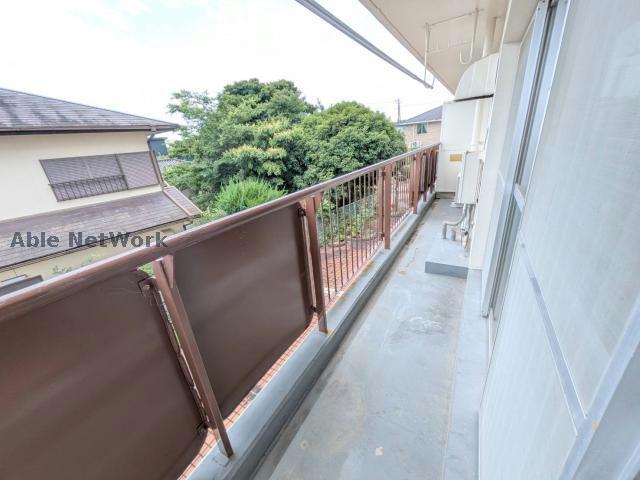 バルコニー　写真は別部屋です。