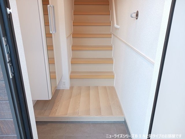 玄関　明るい玄関です