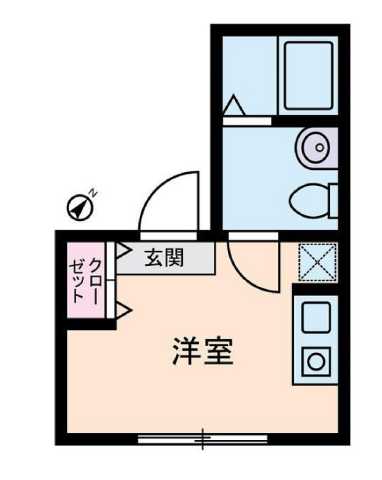 アムス早稲田の間取り写真