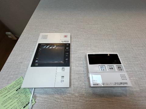 セキュリティ　カメラ付インターホン（イメージ）