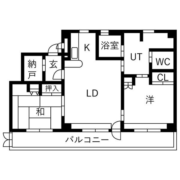 プレステージ啓明の間取り写真