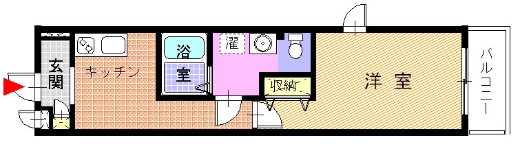 Fine weather annexの間取り写真