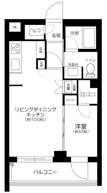 シュロス田園調布南の間取り写真