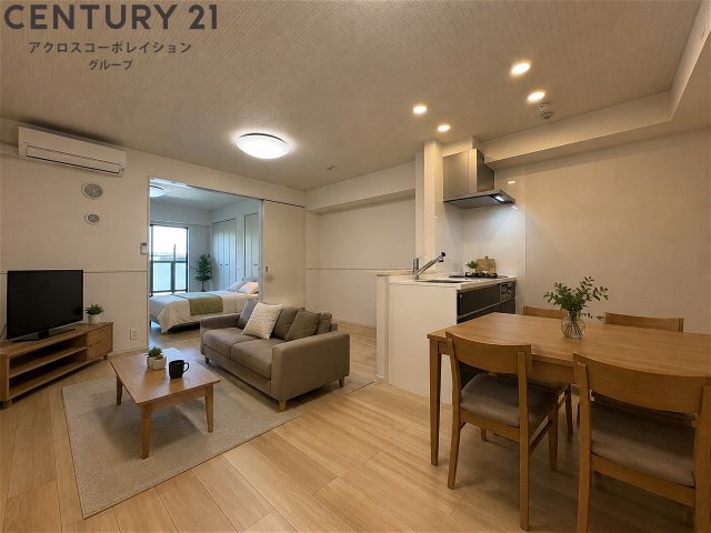 居室・リビング　AI画像の為、家具はございません。