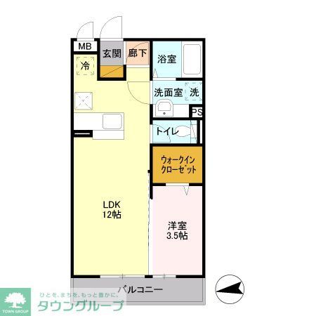 花水木 Iの間取り写真