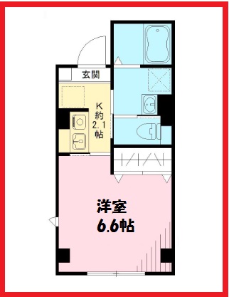 プラム二長町の間取り写真