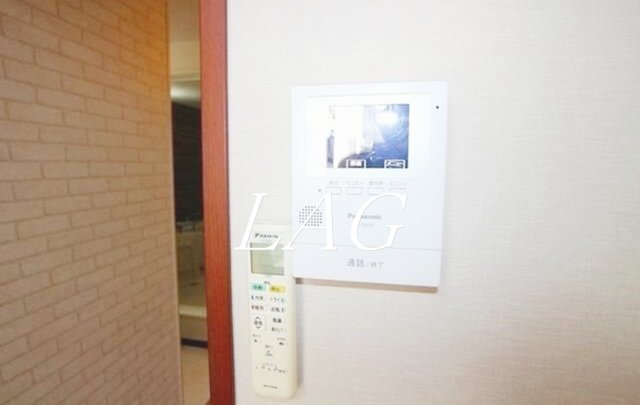 セキュリティ　モニター付インターホンです。
