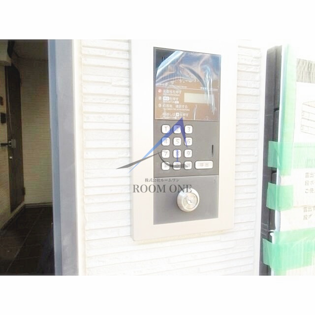 セキュリティ　オートロックです。