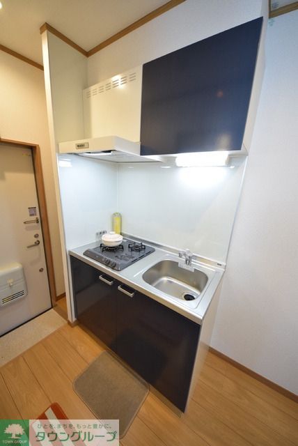 キッチン　2口ガスシステムキッチン