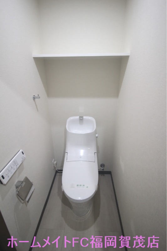 地下鉄七隈線 賀茂駅 徒歩1分 6階建 築7年のトイレ写真