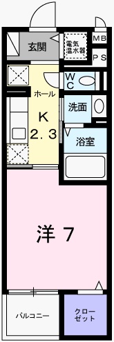 メゾンSK・Iの間取り写真