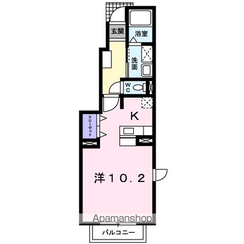 エトワール・AI Bの間取り写真