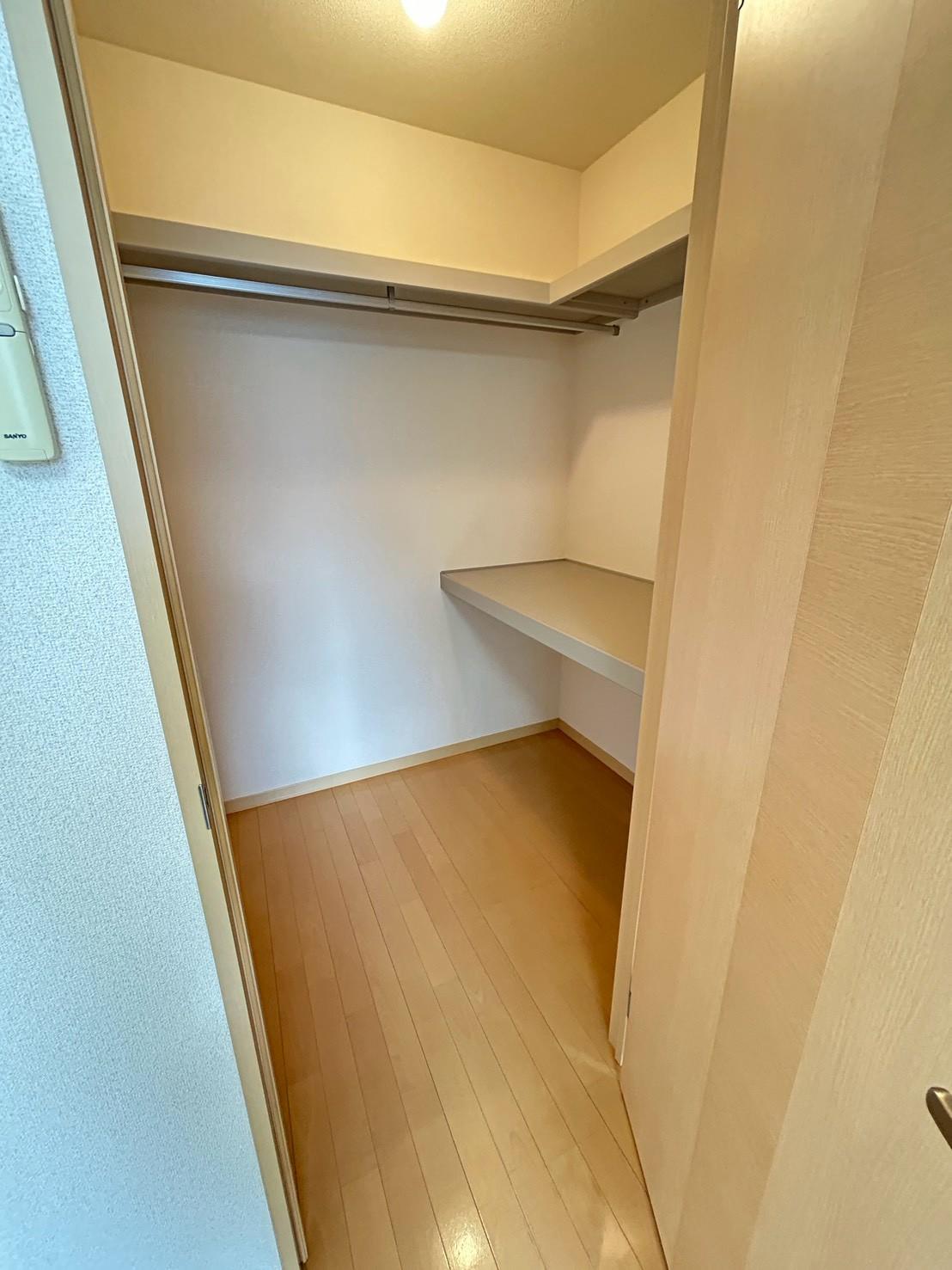 収納　ウォークインクローゼット