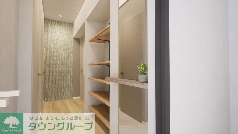 収納　イメージパース2