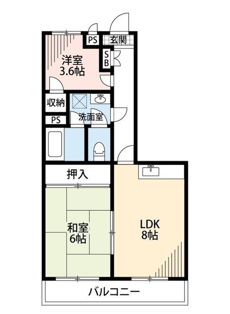 ふじみマンションの間取り写真