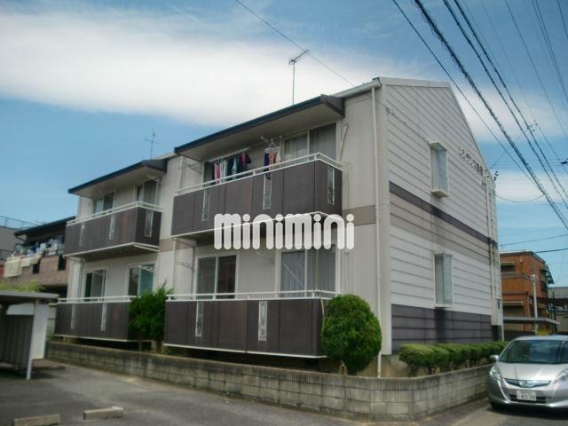 建物外観　全室角部屋のコーポ