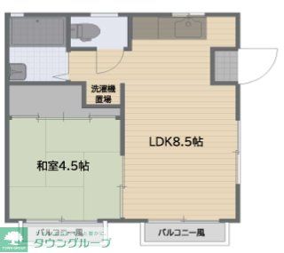 建物外観　間取図