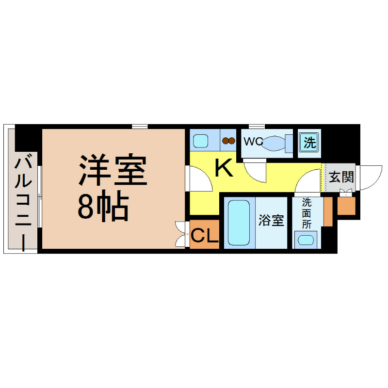 リエス東別院の間取り写真