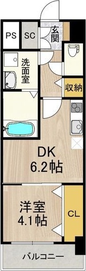 スプランディッド新大阪EASTの間取り写真