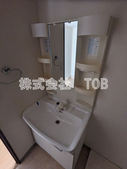 洗面設備　※クリーニング中の撮影※