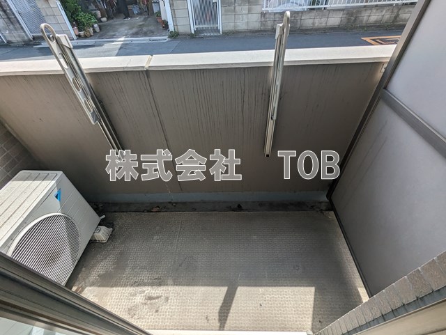 バルコニー　※クリーニング中の撮影※