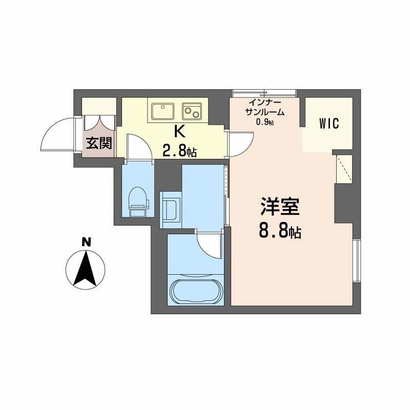 パラスアテネ宮町の間取り写真