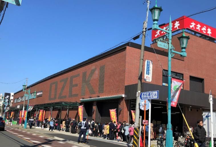 スーパー　スーパーオオゼキ松原店（スーパー）まで600m