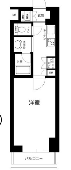 東急東横線 学芸大学駅 徒歩9分 7階建 築22年の間取り写真