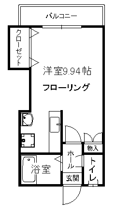 ＪＲ鹿児島本線 笹原駅 徒歩22分 2階建 築36年の間取り写真