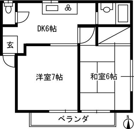 シティシャトレ西赤坂ＣＣの間取り