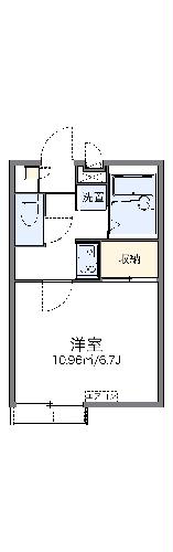 レオパレス長池の間取り