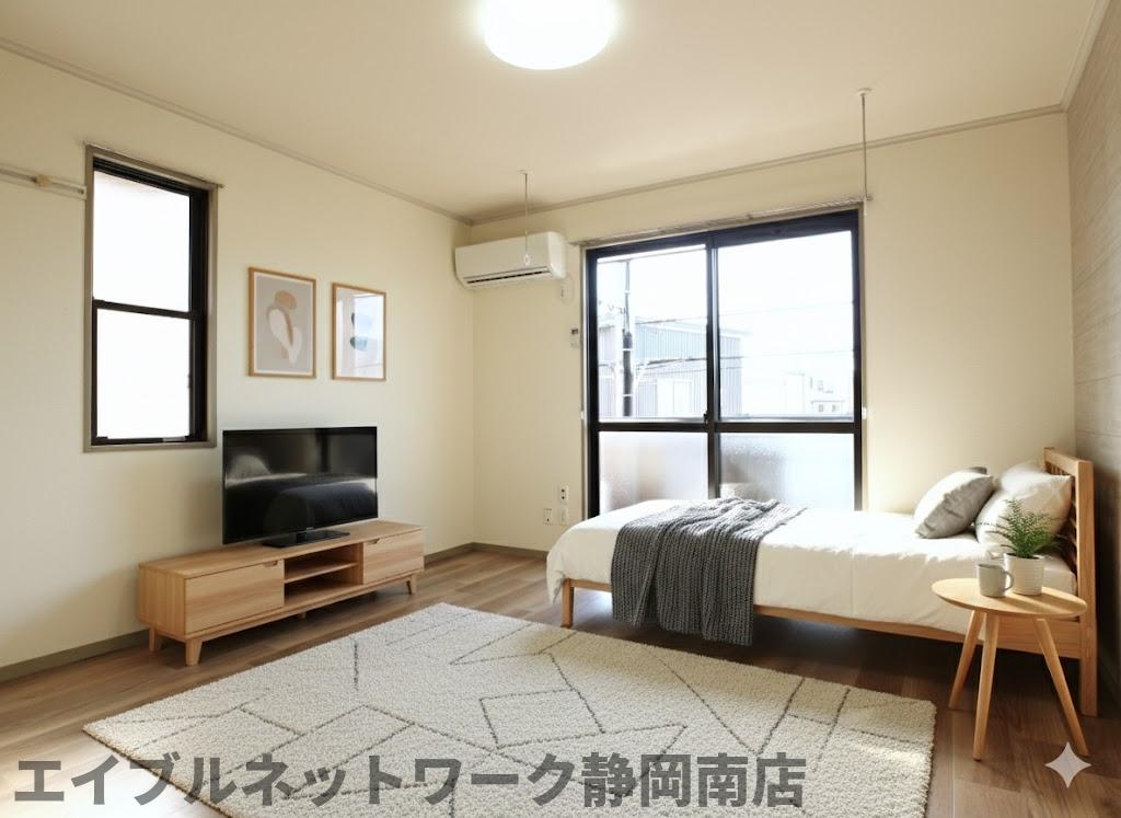 居室・リビング　こちらの居間で趣味の時間をお楽しみください