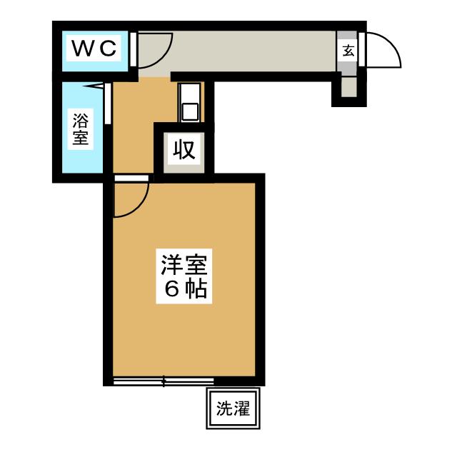 東京都中野区鷺宮３（アパート）の賃貸物件の間取り