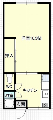 バウハウス　６の間取り