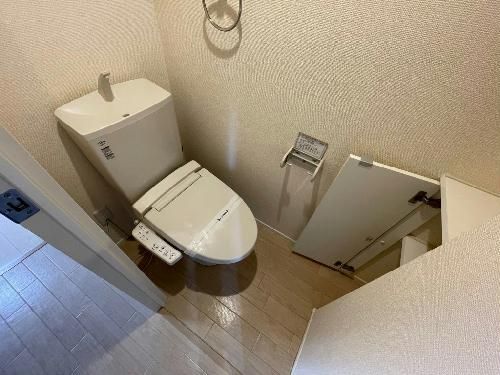 【那珂市菅谷のアパートのトイレ】