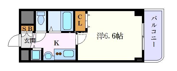 名古屋市千種区内山のマンションの間取り