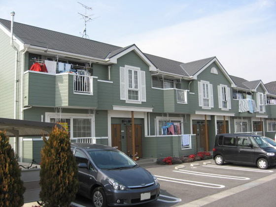 岡山県岡山市中区八幡（アパート）の賃貸物件の外観