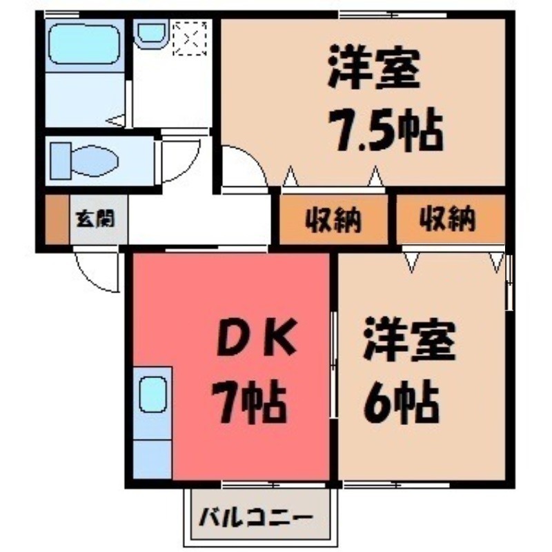 マーシュの間取り