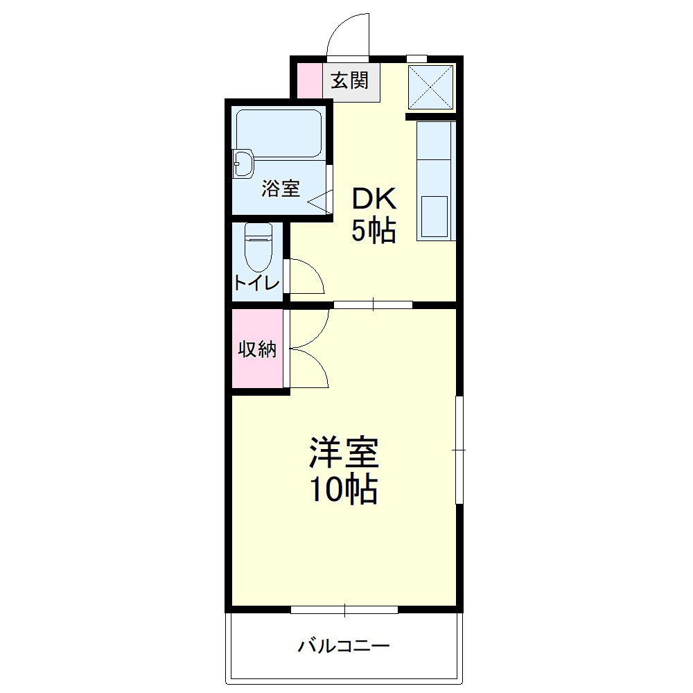 サンパレス木下IIの間取り