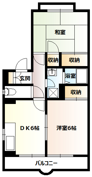 ドミ・クレインの間取り